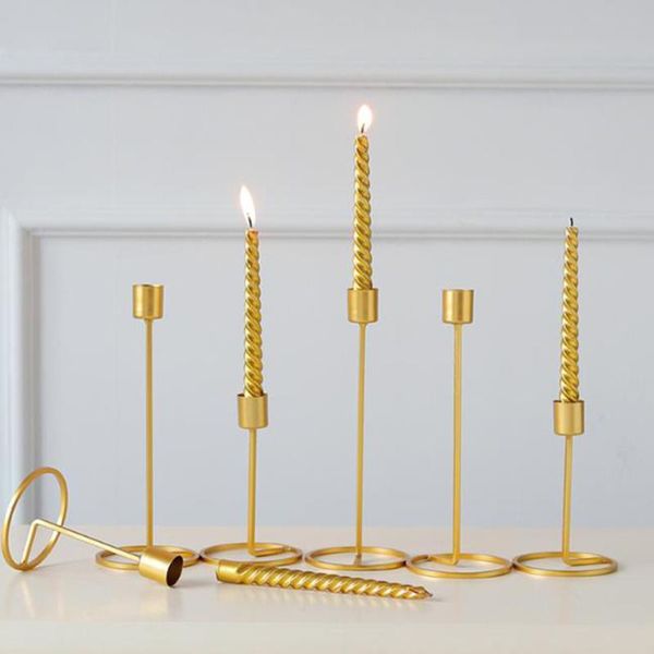 candle holders 2pcs/set modern minimalist golden metal holder bar party candlestick iron ornaments home decorate
candle holders 2pcs/set modern minimalist golden metal holder bar party candlestick iron ornaments home decorate