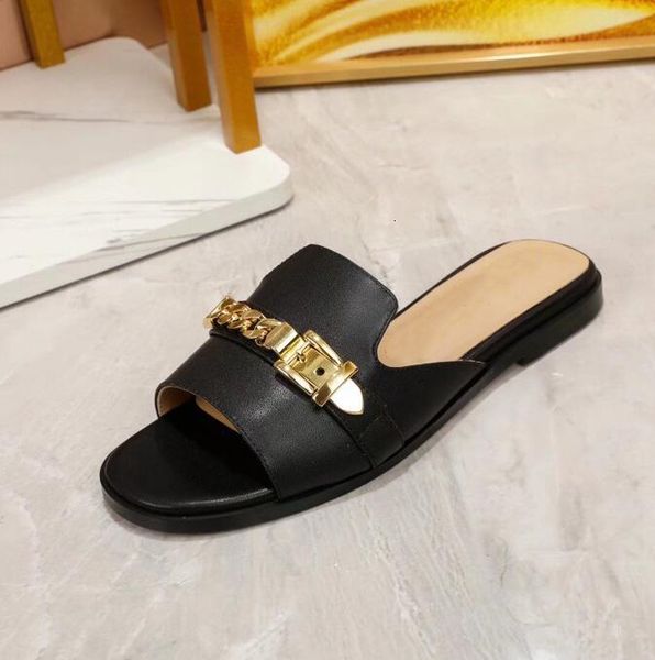 metal chain designer slipplers fashion plus size 43 women casual female beach slippers, Black
metal chain designer slipplers fashion plus size 43 women casual female beach slippers, Black