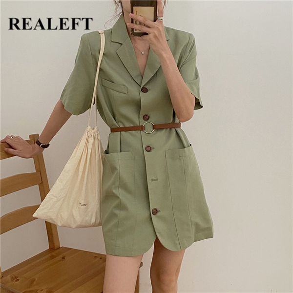 elegant women's blazer dress with belt notched office ladies single breasted streetwear long jackets female 210428, Black;gray
elegant women's blazer dress with belt notched office ladies single breasted streetwear long jackets female 210428, Black;gray