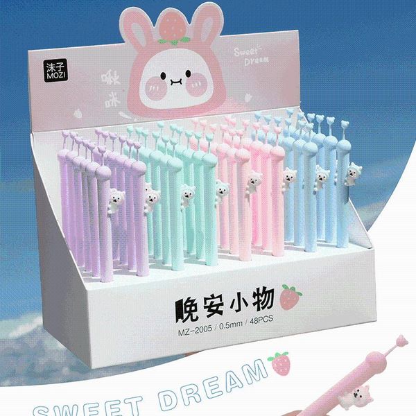 gel pens 48 pcs/lot kawaii bear pen cute 0.5mm black ink signature promotional gift office school supplies
gel pens 48 pcs/lot kawaii bear pen cute 0.5mm black ink signature promotional gift office school supplies