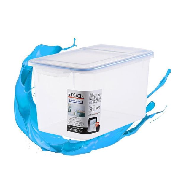 storage bottles & jars clear rice container grain dry food bin with locking lid portable plastic keeper size 1
storage bottles & jars clear rice container grain dry food bin with locking lid portable plastic keeper size 1