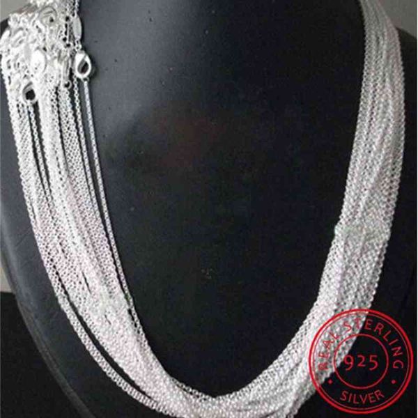 necklaces pendants 10pcs/lot promotion wholesale 925 sterling silver necklace, fine jewelry rolo chain 1mm necklace 16 18 20 22 24"
necklaces pendants 10pcs/lot promotion wholesale 925 sterling silver necklace, fine jewelry rolo chain 1mm necklace 16 18 20 22 24"