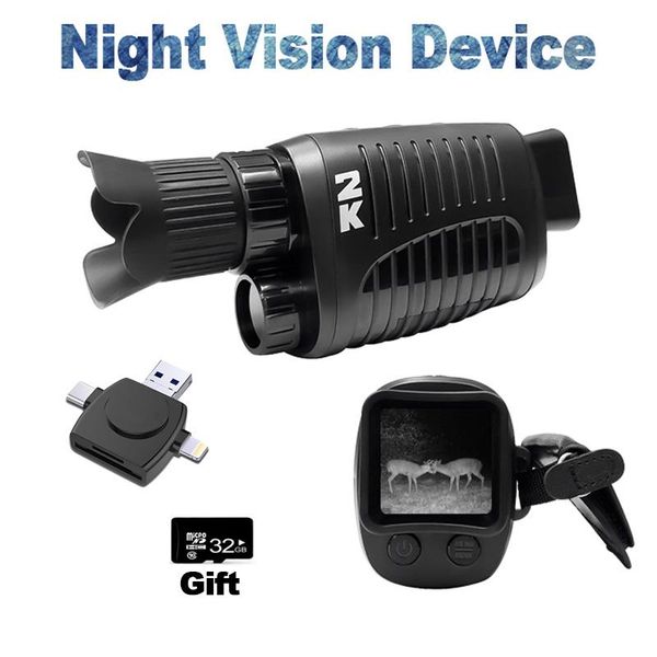 telescope & binoculars monocular night vision device infrared spotlight 1080p hd for hunting record video take picture
telescope & binoculars monocular night vision device infrared spotlight 1080p hd for hunting record video take picture