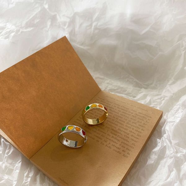 south korea east gate women's net red versatile color oil dripping love ring cold wind, Black
south korea east gate women's net red versatile color oil dripping love ring cold wind, Black