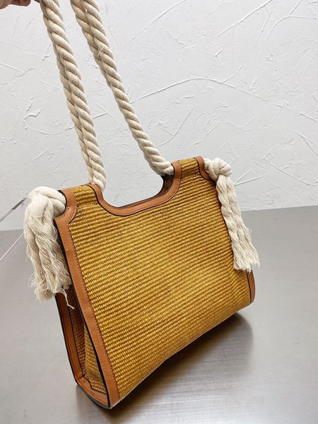 straw woven large capacity handbag white thick rope handle seaside women's bags leisure vacation style tote brown yellow
straw woven large capacity handbag white thick rope handle seaside women's bags leisure vacation style tote brown yellow