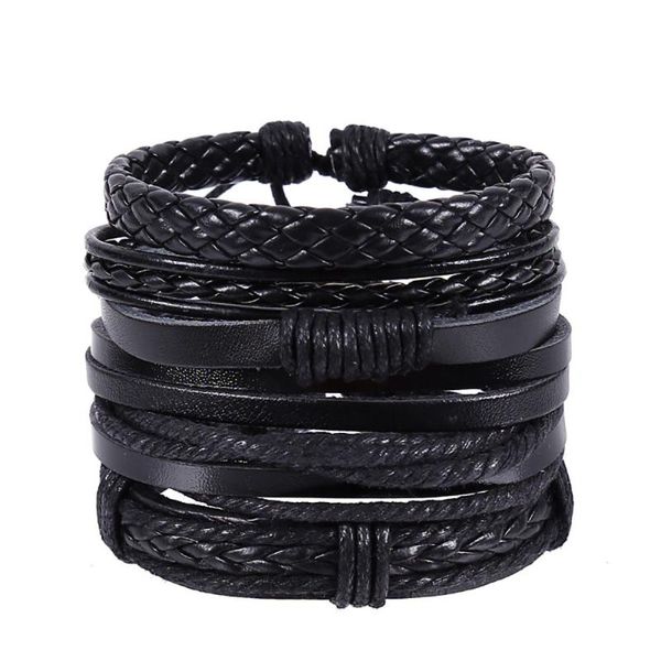 charm bracelets fashion design vintage diy hand-woven multi-layer leather bracelet jewelry adjustable daily gifts, Golden;silver
charm bracelets fashion design vintage diy hand-woven multi-layer leather bracelet jewelry adjustable daily gifts, Golden;silver