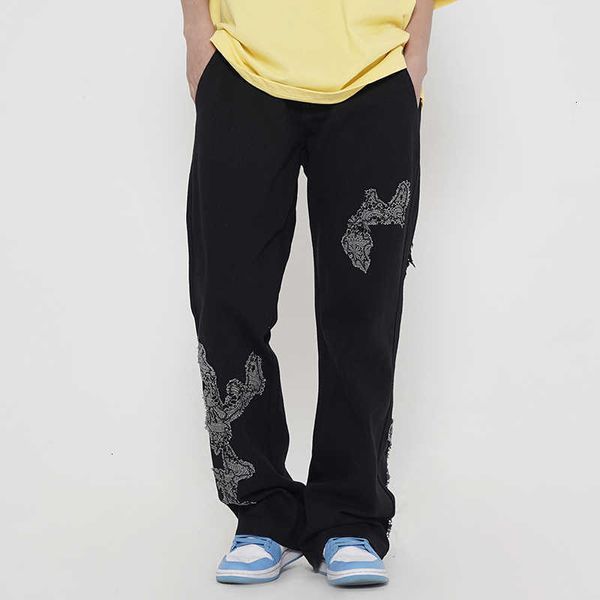 men's jeans harajuku embroidered retro for men and women in straight line oversize denim casual high-street jean 2yzq rufu, Blue
men's jeans harajuku embroidered retro for men and women in straight line oversize denim casual high-street jean 2yzq rufu, Blue