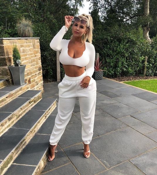 women's jumpsuits & rompers european and american fashion sports jumpsuit suit spring two-piece, Black;white
women's jumpsuits & rompers european and american fashion sports jumpsuit suit spring two-piece, Black;white