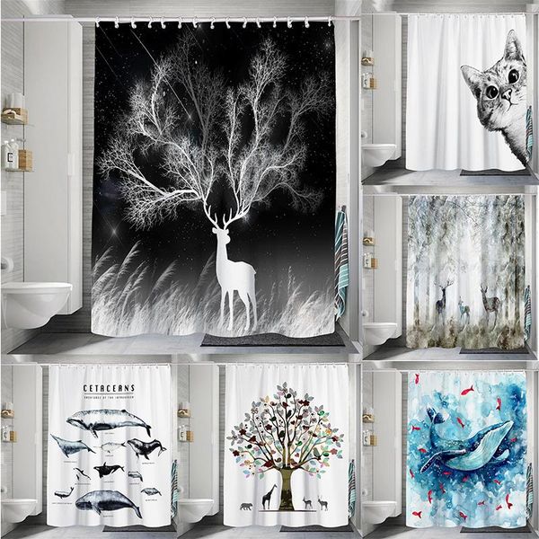shower curtains animal aggregate bathroom curtain frabic waterproof polyester decoration with hooks
shower curtains animal aggregate bathroom curtain frabic waterproof polyester decoration with hooks