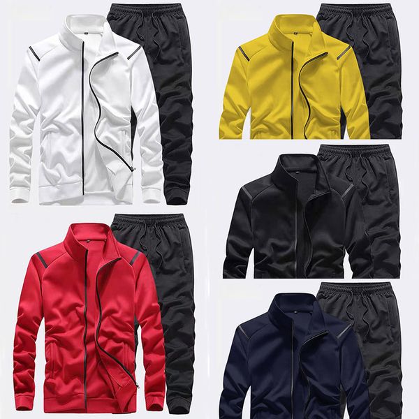 sports suit men's tracksuits trend handsome autumn loose casual running with spring and thin models, Gray
sports suit men's tracksuits trend handsome autumn loose casual running with spring and thin models, Gray