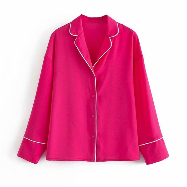 women's blouses & shirts mesttraf women 2021 fashion casual two-piece set rose red satin single-breasted shirt elastic high waist pants, White
women's blouses & shirts mesttraf women 2021 fashion casual two-piece set rose red satin single-breasted shirt elastic high waist pants, White