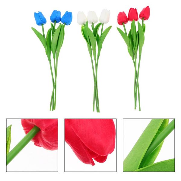 decorative flowers & wreaths 9pcs independence day tulip decor simulated fake flower adornment for home
decorative flowers & wreaths 9pcs independence day tulip decor simulated fake flower adornment for home