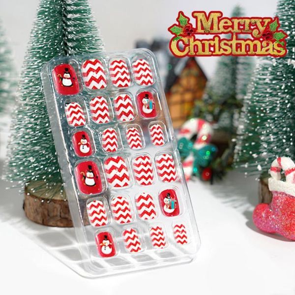 false nails 24pcs/set christmas style kid nail tip self-adhesive colorful diy full cover art press on tips for gift, Red;gold
false nails 24pcs/set christmas style kid nail tip self-adhesive colorful diy full cover art press on tips for gift, Red;gold