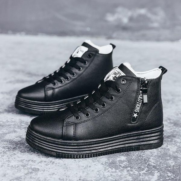 boots autumn and winter women's shoes plus velvet thick warm cotton short tube female students wild korean version, Black
boots autumn and winter women's shoes plus velvet thick warm cotton short tube female students wild korean version, Black