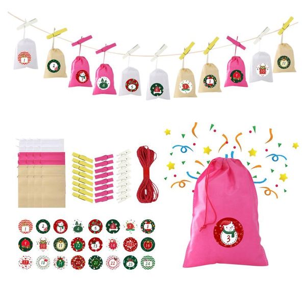 storage bags section 24 christmas pattern candy bag advent calendar bundle cotton linen gift party decoration favors drawable #20
storage bags section 24 christmas pattern candy bag advent calendar bundle cotton linen gift party decoration favors drawable #20