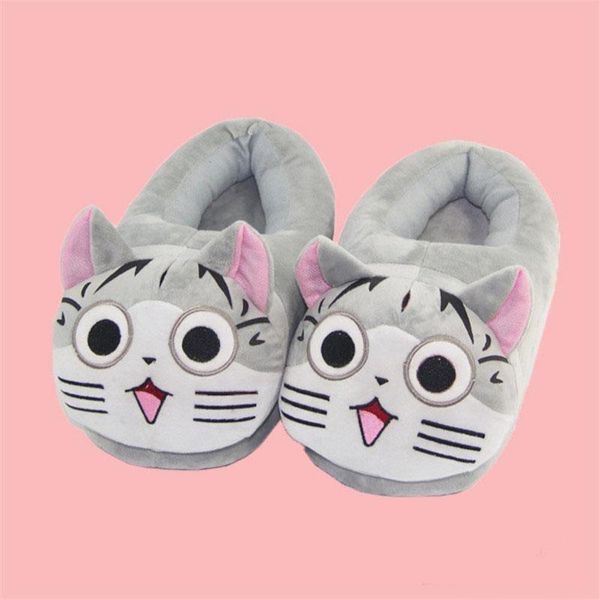 cute sweet cat slippers women warm plush home slipper anti-slip soft lovers winter slides ladies indoor floor house shoes, Black
cute sweet cat slippers women warm plush home slipper anti-slip soft lovers winter slides ladies indoor floor house shoes, Black