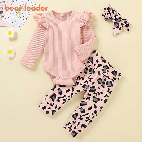 bear leader born girls boys casual clothes fashion spring autumn infant baby t-shirt leopard pants toddler bebes suits 0-2y 210708, White
bear leader born girls boys casual clothes fashion spring autumn infant baby t-shirt leopard pants toddler bebes suits 0-2y 210708, White