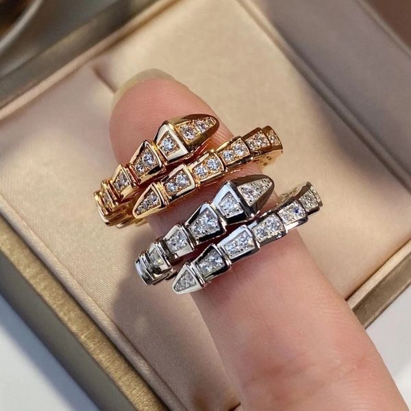 ring original steel seal high version s925 silver spring snake shaped card home female fashion temperament full diamond bone
ring original steel seal high version s925 silver spring snake shaped card home female fashion temperament full diamond bone