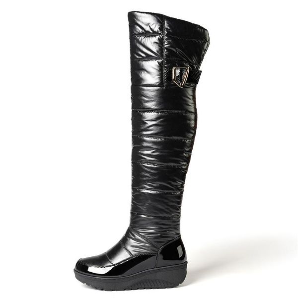 boots down warm high snow women winter shoes platform women's knee fashion casual fur plush water-proof ladies, Black
boots down warm high snow women winter shoes platform women's knee fashion casual fur plush water-proof ladies, Black