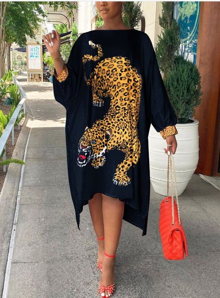 2021 shirt s one line collar wave dot printing bat sleeve irregular swing skirt, Black;gray
2021 shirt s one line collar wave dot printing bat sleeve irregular swing skirt, Black;gray