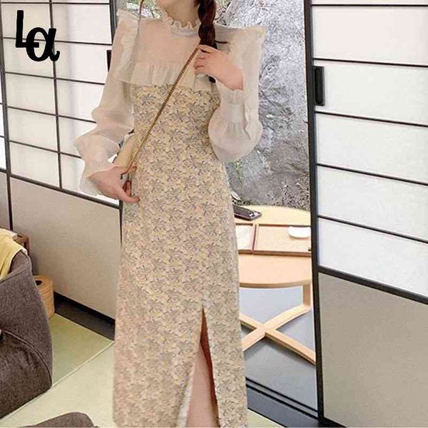 summer office lady sweet chiffon floral dress women patchwork vintage party es female elegant puff sleeve 210519, Black;gray
summer office lady sweet chiffon floral dress women patchwork vintage party es female elegant puff sleeve 210519, Black;gray