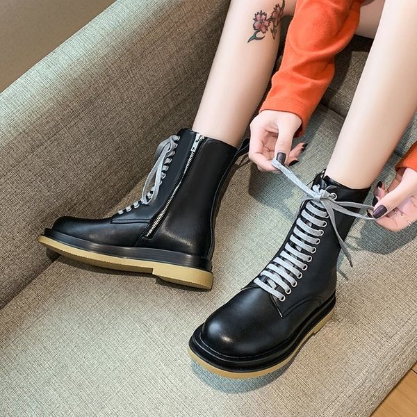 autumn winter ankle boots for women shoes woman black leather boots female lace up zipper platform motorcycle boots plus size
autumn winter ankle boots for women shoes woman black leather boots female lace up zipper platform motorcycle boots plus size