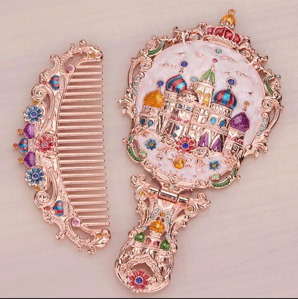 mirrors russia hand-held small mirror with a comb set retro portable cosmetic collapsible deskprincess
mirrors russia hand-held small mirror with a comb set retro portable cosmetic collapsible deskprincess