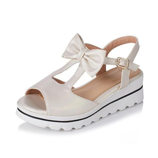 years summer comfortable mid-heel wedge buckle size code 31-43 sandals 18127, Black
years summer comfortable mid-heel wedge buckle size code 31-43 sandals 18127, Black
