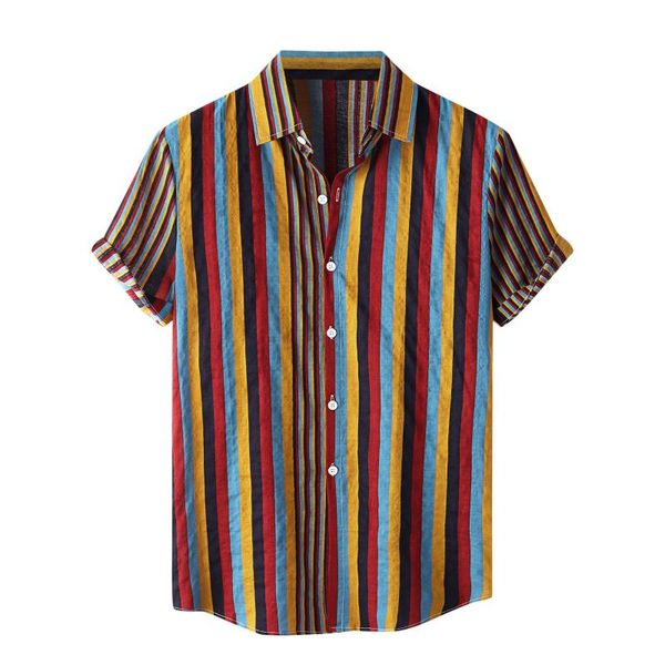 men's casual shirts mens vertical stripe short sleeve cotton linen henry colla loose buttons shirt slim fit stylish, White;black
men's casual shirts mens vertical stripe short sleeve cotton linen henry colla loose buttons shirt slim fit stylish, White;black