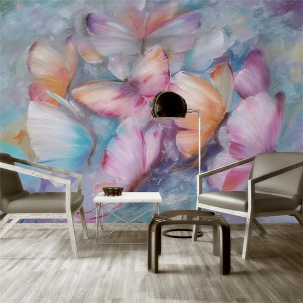 wallpapers custom mural 3d european hand-painted oil painting colorful butterflies flying background wall living room bedroom
wallpapers custom mural 3d european hand-painted oil painting colorful butterflies flying background wall living room bedroom