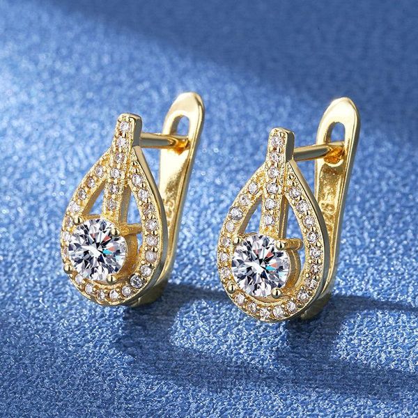 stud fashion water drop geometric women earrings cubic zirconia wedding party daily wearable jewelry, Golden;silver
stud fashion water drop geometric women earrings cubic zirconia wedding party daily wearable jewelry, Golden;silver