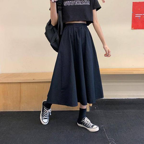 skirts korean style women's long skirt, casual wear, simple, solid, loose, 3xl, elastic, a series, female students, street clothing, fa, Black
skirts korean style women's long skirt, casual wear, simple, solid, loose, 3xl, elastic, a series, female students, street clothing, fa, Black