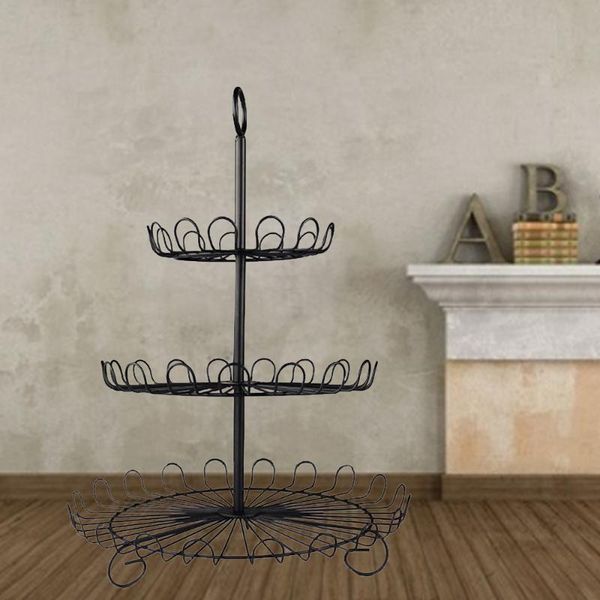 dishes & plates three-layer round iron art cake display stand fruit party serving platter for birthday anniversary wedding
dishes & plates three-layer round iron art cake display stand fruit party serving platter for birthday anniversary wedding
