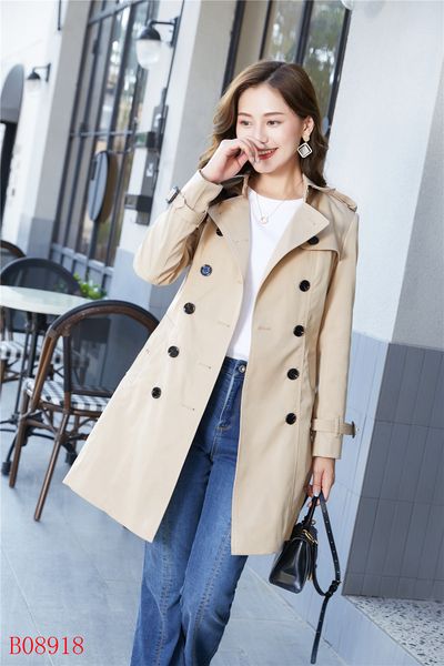 women's trench coats long classic windbreaker waterproof british high-end english style autumn winter gabadian solid color size coat a5, Tan;black
women's trench coats long classic windbreaker waterproof british high-end english style autumn winter gabadian solid color size coat a5, Tan;black