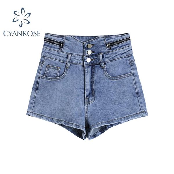 women's shorts korean streetwear fashion single-breasted denim women 2021 summer high waist zipper jean lady skinny short, White;black
women's shorts korean streetwear fashion single-breasted denim women 2021 summer high waist zipper jean lady skinny short, White;black