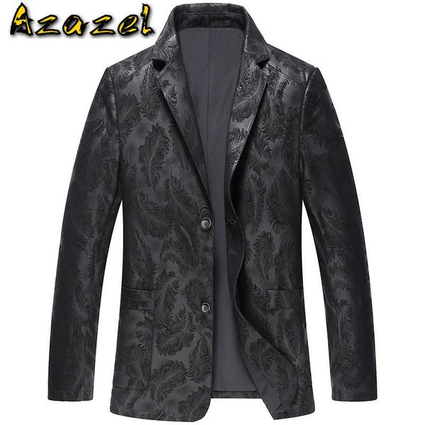 men's leather & faux azazel spring genuine jacket men real sheepskin coat for plus size blazers print slim fit 4338 kj1936, Black
men's leather & faux azazel spring genuine jacket men real sheepskin coat for plus size blazers print slim fit 4338 kj1936, Black