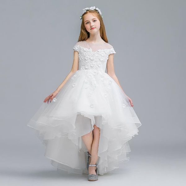girl's dresses ball gown o-neck pleat high-low knee-length appliques short sleeves kids party communion girl for weddings dh145, Red;yellow
girl's dresses ball gown o-neck pleat high-low knee-length appliques short sleeves kids party communion girl for weddings dh145, Red;yellow