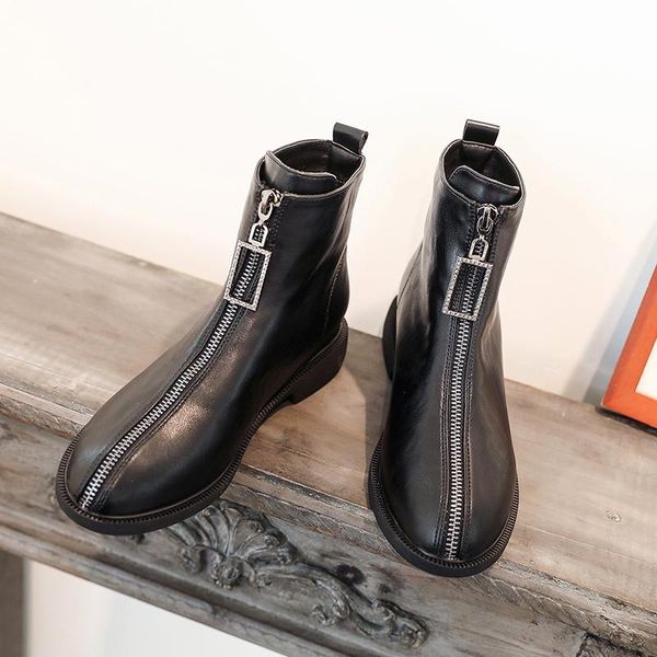 boots 2021 winter motocyle women platform pu leather zipper ankle high waterproof orange boot shoes, Black
boots 2021 winter motocyle women platform pu leather zipper ankle high waterproof orange boot shoes, Black