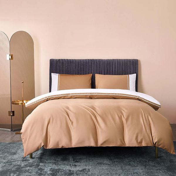 bedding sets solid color cotton 4pc set full  king duvet cover pillowcase flat bed sheet el home textiles bedclothes bedroom 
bedding sets solid color cotton 4pc set full  king duvet cover pillowcase flat bed sheet el home textiles bedclothes bedroom