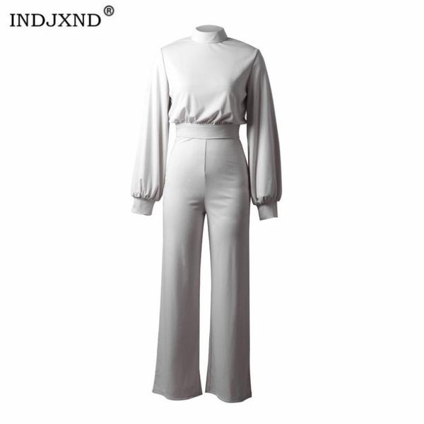 women's jumpsuits & rompers indjxnd womens jumpsuit long sleeve turtleneck zipper high waist fashion summer romper loose playsuit trous, Black;white
women's jumpsuits & rompers indjxnd womens jumpsuit long sleeve turtleneck zipper high waist fashion summer romper loose playsuit trous, Black;white