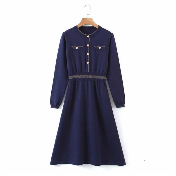 casual dresses women fashion decorative button autumn za knitted long chic lady elastic high waist sleeve oneck sprint dress wlbv, Black;gray
casual dresses women fashion decorative button autumn za knitted long chic lady elastic high waist sleeve oneck sprint dress wlbv, Black;gray