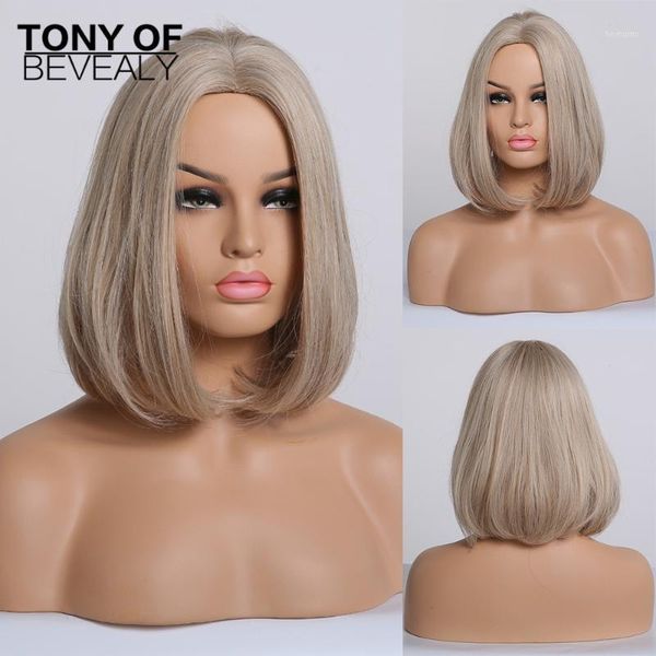 medium length light blonde bob wigs heat resistant synthetic middle part for women cosplay wavy natural hair1, Black
medium length light blonde bob wigs heat resistant synthetic middle part for women cosplay wavy natural hair1, Black