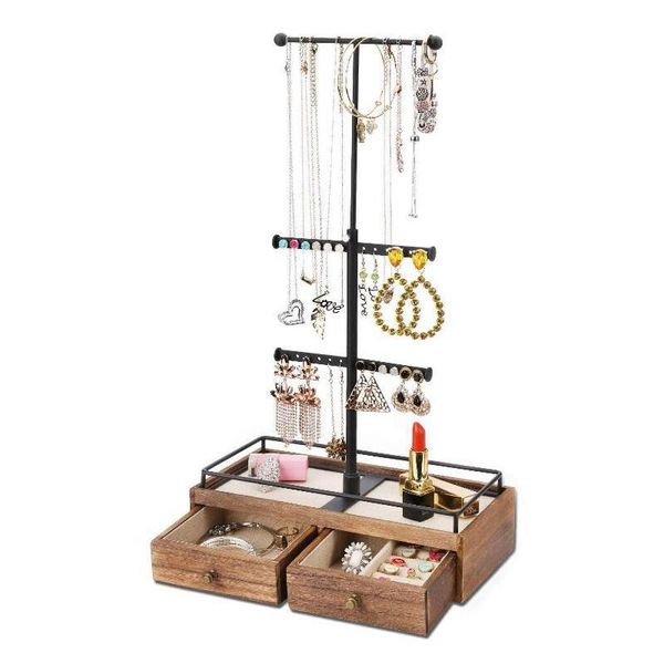 jewelry pouches, bags organizer metal & wood basic storage box 3 tier holder display for necklaces bracelet earrings ring, Pink;blue
jewelry pouches, bags organizer metal & wood basic storage box 3 tier holder display for necklaces bracelet earrings ring, Pink;blue