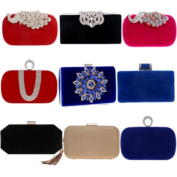 duffel bags velvet luxury women evening rhinestones flower small day clutch party diamonds lady dress shoulder chain handbags for purse
duffel bags velvet luxury women evening rhinestones flower small day clutch party diamonds lady dress shoulder chain handbags for purse