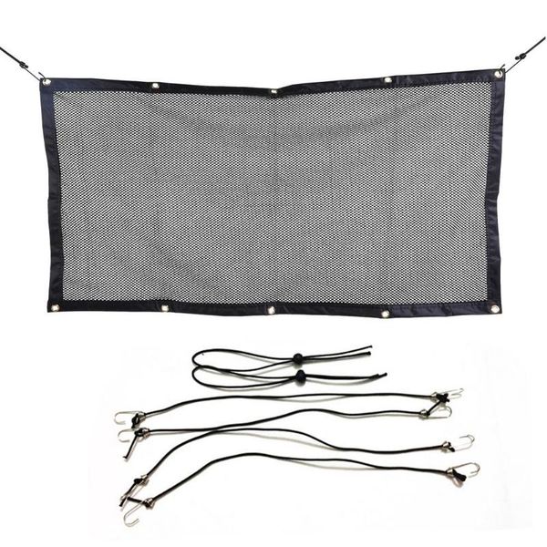 car organizer back rear trunk seat elastic string net magic sticker mesh storage bag pocket cage auto 62x115cm
car organizer back rear trunk seat elastic string net magic sticker mesh storage bag pocket cage auto 62x115cm