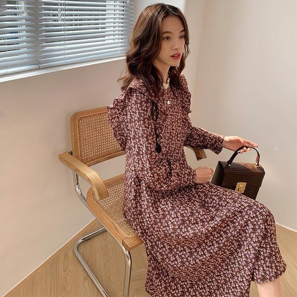 casual dresses red clothessummer fall floarl print stringy selvedge slim body female longsleeves woman dress women cottagecore, Black;gray
casual dresses red clothessummer fall floarl print stringy selvedge slim body female longsleeves woman dress women cottagecore, Black;gray