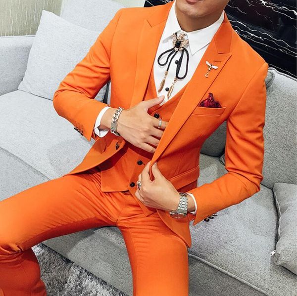 men's suits & blazers thorndike spring autumn party dress 3 pieces(jacket+pants+vest) orange prom ball wedding formal slim masculino, White;black
men's suits & blazers thorndike spring autumn party dress 3 pieces(jacket+pants+vest) orange prom ball wedding formal slim masculino, White;black