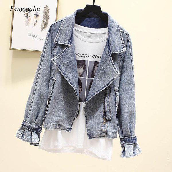 women's jackets korean style womens coat short denim jacket female loose big size vintage coats casual student outwear women black jean, Black;brown
women's jackets korean style womens coat short denim jacket female loose big size vintage coats casual student outwear women black jean, Black;brown