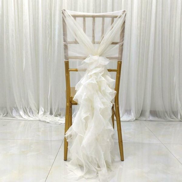 1pc chair sash wedding banquet birthday party ruffle elegant bowknot lace cover tie band decor home decoration christmas sashes
1pc chair sash wedding banquet birthday party ruffle elegant bowknot lace cover tie band decor home decoration christmas sashes