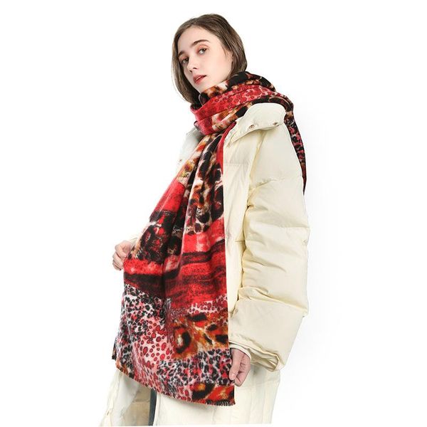 hats, scarves & gloves sets 2021 all-match thin scarf autumn and winter ladies imitation cashmere leopard stitching printed, Blue;gray
hats, scarves & gloves sets 2021 all-match thin scarf autumn and winter ladies imitation cashmere leopard stitching printed, Blue;gray